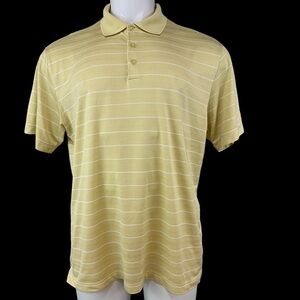 Callaway Shirt Men's Large Performance Short Sleeve Golf Polo Yellow (752)